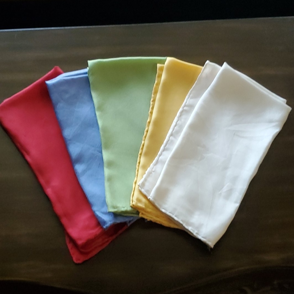 Bundle of 5 Polyester Kerchiefs